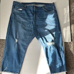 Levi's Women's Blue Relaxed Jeans size 24 w